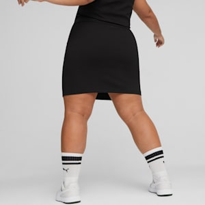 Classics Women's Ribbed Skirt, PUMA Black, extralarge