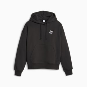 CLASSICS Women's Oversized Hoodie, PUMA Black, extralarge-IND