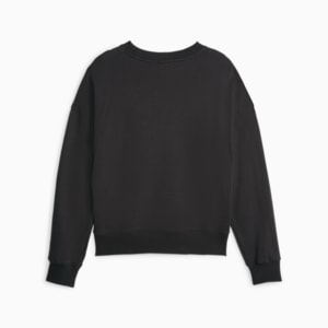 CLASSICS Women's Oversized Sweatshirt, PUMA Black, extralarge-IND