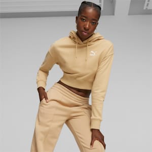 Cropped hoodie puma sales