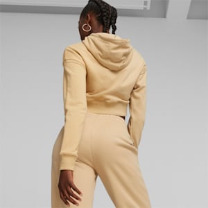 Classics Women's Cropped Hoodie, Sand Dune, extralarge-IND