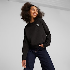 Classics Women's Crew Neck Sweatshirt, PUMA Black, extralarge