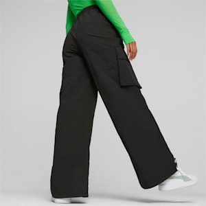 DARE TO Women's Wide-Leg Pants, PUMA Black, extralarge-IND