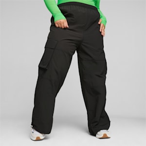 DARE TO Women's Wide-Leg Pants, PUMA Black, extralarge-IND