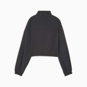 DARE TO Cropped Woven Women's Jacket, PUMA Black, extralarge-IND