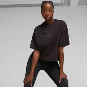 Playera para mujer Infuse, PUMA Black, extralarge