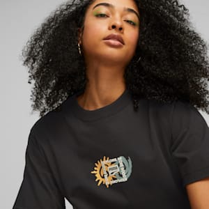 T-shirt graphique DOWNTOWN Femme, PUMA Black, extralarge