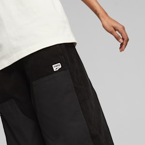 ウィメンズ DOWNTOWN コーデュロイ パンツ, PUMA Black, extralarge-JPN