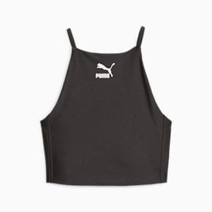 T7 Women's Crop Top, PUMA Black, extralarge-GBR
