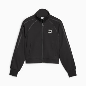 T7 Women's Track Jacket, PUMA Black, extralarge