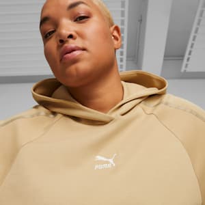 Sudadera con gorra para mujer T7, Sand Dune, extralarge