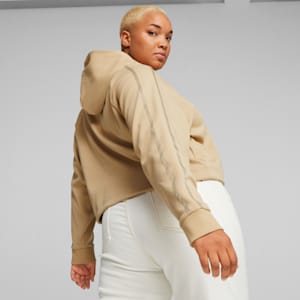 Sudadera con gorra para mujer T7, Sand Dune, extralarge