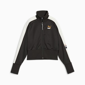 T7 Women's Track Jacket, PUMA Black, extralarge-IND