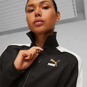 T7 Women's Track Jacket, PUMA Black, extralarge-IND