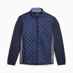 Men's Golf Frost Quilted Jacket, Navy Blazer-Slate Sky, extralarge-GBR