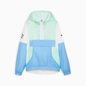 STEWIE x WATER Women's Basketball Anorak, PUMA White-Day Dream-Minty Burst, extralarge