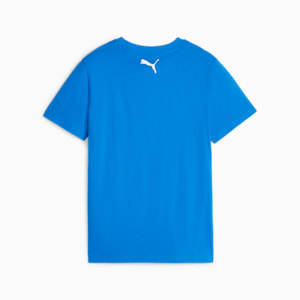 T-shirt graphique de basketball Jeune, Racing Blue, extralarge