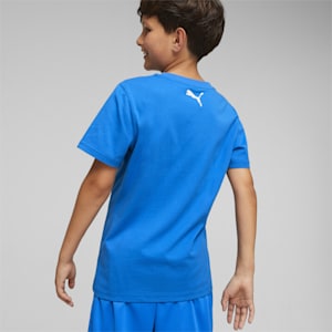 Basketball Big Kids' Boys' Graphic Tee, Racing Blue, extralarge