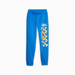 Pantalones deportivos de básquetbol Swish de niño grande, Racing Blue, extragrande