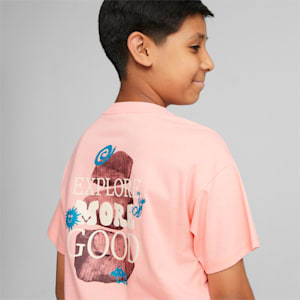 T-shirt graphique Downtown Jeunes, Peach Smoothie, extralarge