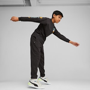 Downtown Boys' Sweatpants, PUMA Black, extralarge