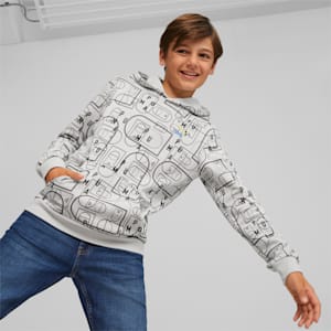 Classics FTR Baller Youth Hoodie, Ash Gray, extralarge-IND