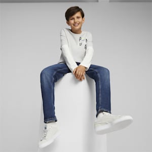 Classics FTR Baller Youth Longsleeve Tee, Ash Gray, extralarge-IND