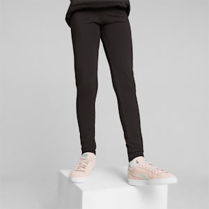 SWEATER WEATHER Youth Leggings, PUMA Black, extralarge-IND
