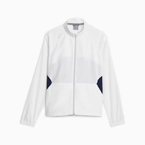 Monterey Women's Golf Windbreaker, White Glow-Navy Blazer, extralarge-GBR