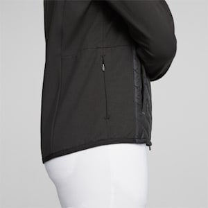 Frost Women's Golf Quilted Jacket, PUMA Black-Slate Sky, extralarge-GBR