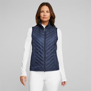 Frost Women's Golf Quilted Vest, Navy Blazer, extralarge-GBR