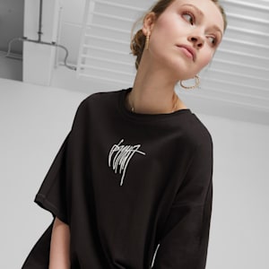 Classics Women's Tee Dress, PUMA Black, extralarge-IND