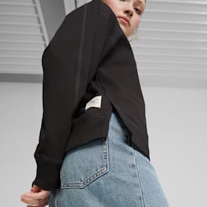 Classics Women's Sweatshirt, PUMA Black, extralarge-GBR
