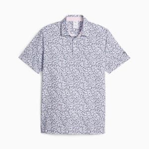 メンズ ゴルフ PUMA x ARNOLD PALMER ミキサー ポロシャツ, White Glow-Pale Pink, extralarge-JPN