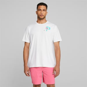 PUMA x PALM TREE CREW Men's Graphic T-shirt, White Glow, extralarge-IND