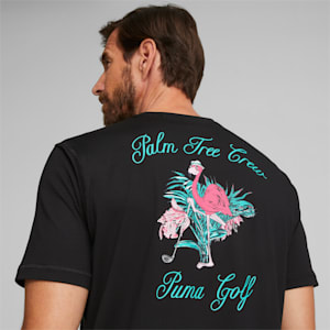 PUMA x PALM TREE CREW Men's Graphic T-shirt, PUMA Black, extralarge-IND