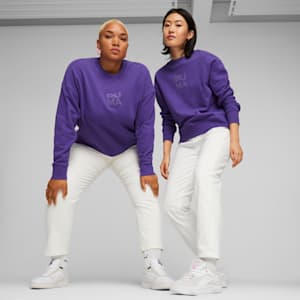 Infuse Women's Sweatshirt, Team Violet, extralarge