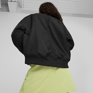 T7 Women's Bomber Jacket, PUMA Black, extralarge-GBR