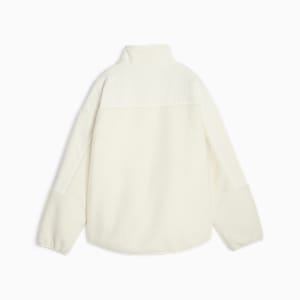 Chamarra de sherpa Classics para mujer, Frosted Ivory, extralarge