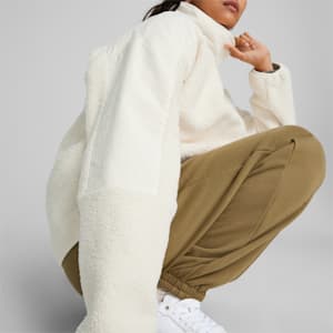 Classics Women's Sherpa Jacket, Frosted Ivory, extralarge-GBR
