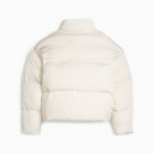 Classics Oversized Women's Puffer Jacket, Frosted Ivory, extralarge