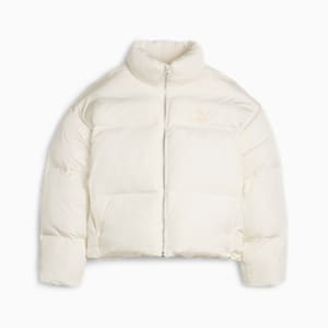 Classics Oversized Women's Puffer Jacket, Frosted Ivory, extralarge