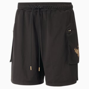 PUMA x LAMELO BALL Mesh Men's Basketball Shorts, PUMA Black, extralarge