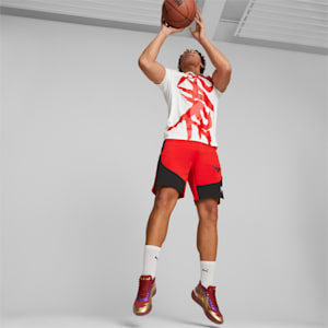 PUMA x LAMELO BALL Dime Men's Shorts, PUMA Red