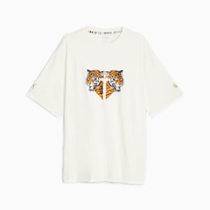 ユニセックス eスポーツ PUMA x GEN.G ロゴ Tシャツ, Warm White, extralarge-JPN