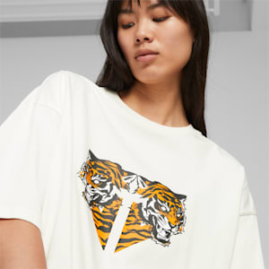 ユニセックス eスポーツ PUMA x GEN.G ロゴ Tシャツ, Warm White, extralarge-JPN