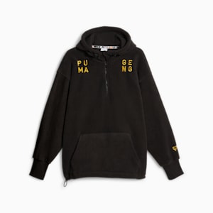 Gen.G Men's Esports Half-Zip Fleece Pullover, PUMA Black, extralarge-GBR