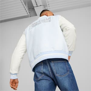 メンズ PUMA TEAM バーシティ ジャケット, Icy Blue, extralarge-JPN