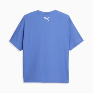 Playera de basquetbol para mujer Skylar Hoops Culture, Blue Glimmer, extralarge