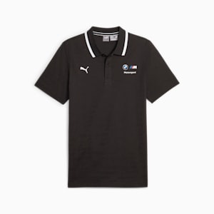 メンズ BMW MMS ジャガード ポロシャツ, PUMA Black, extralarge-JPN